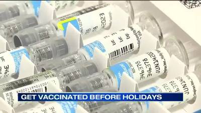 With Thanksgiving just days away, health experts say make sure to get your flu shot