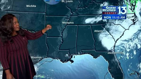 WATCH: FOX13's Monday midday weather forecast