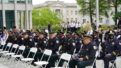 PHOTOS: Memorial program honors local officers who died on duty