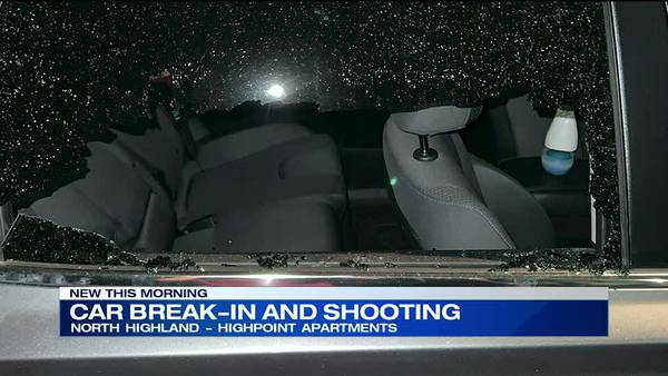 WATCH: Video shows car break-in and shooting on N. Highland