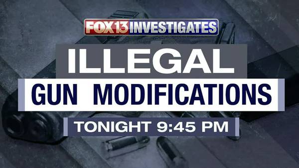 WATCH: FOX13 Investigates illegal gun modifications