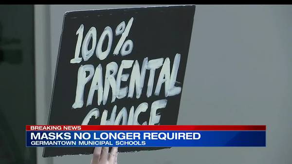 WATCH: Germantown Municipal School District drops mask requirement