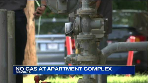Gas leak leaves Memphis apartment complex without hot water