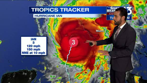 WATCH: Hurricane Ian strengthens approaching Florida