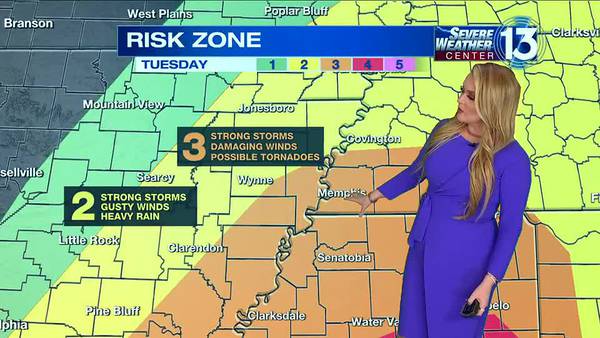 WATCH: Severe weather moves into the Mid-South