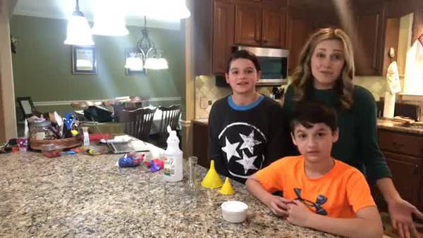 WATCH: FOX13 Meteorologist Elisabeth D'Amore breaks down a simple chemical reaction you can do at home