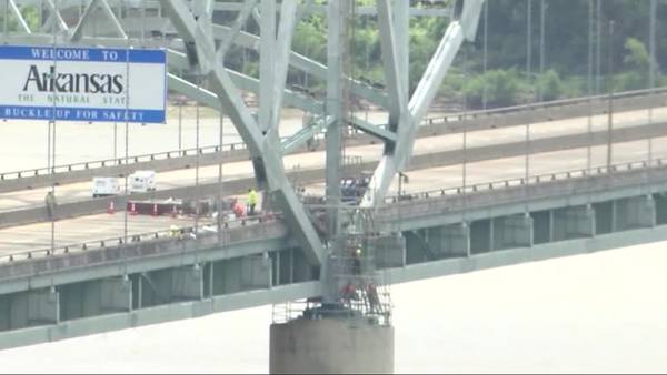Phase One of repairs on I-40 Bridge begin as steel plates arrive in Memphis, TDOT says
