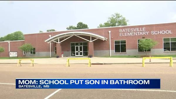 WATCH: Mom says teacher locked son in restroom