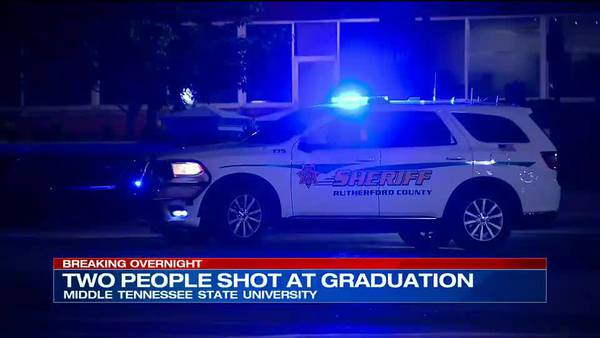 WATCH: 1 dead, 1 hurt after high school graduation ceremony in Tennessee