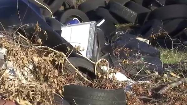 Illegal dumping site next to church has Parkway Village seeking solutions