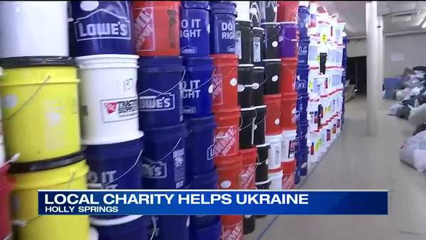 North Mississippi charity sends buckets of humanitarian aid to Ukraine