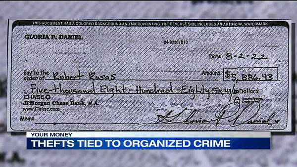 WATCH: Thieves stealing your checks and selling them online to get your money