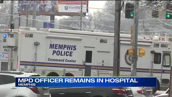 WATCH: New details about the MPD officer hurt in East Memphis library shooting