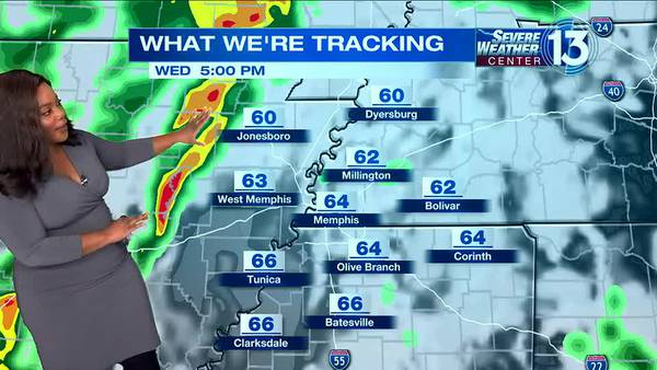 WATCH: Cloudy with thunderstorms coming in the afternoon