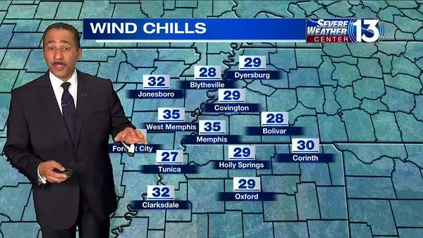 WATCH: Cold night ahead before sunshine to kick off weekend in the Mid-South