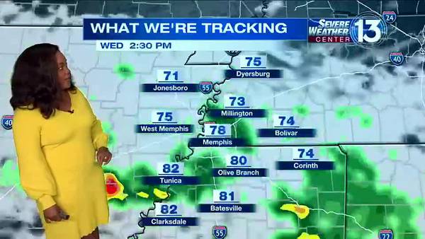 WATCH: FOX13's Monday afternoon weather update