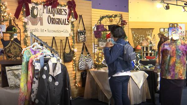 WATCH: On Small Business Saturday, holiday artist market supports Memphis artists and makers