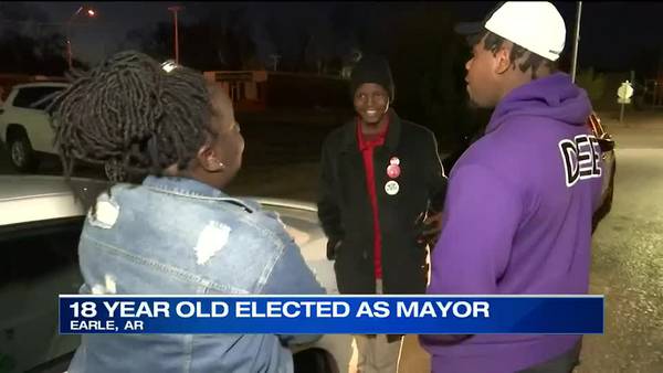 WATCH: 18-year-old becomes mayor in Arkansas town
