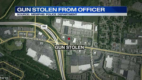 WATCH: Gun, taser, handcuffs and baton stolen from officer’s car, police say