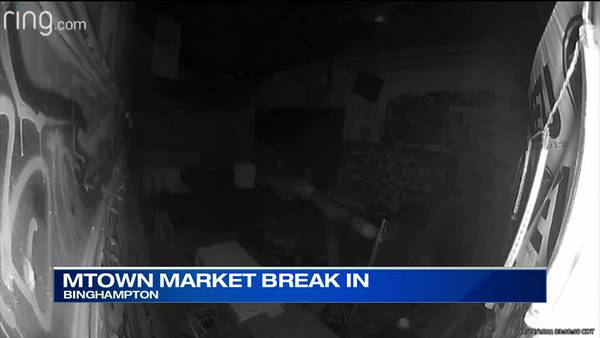 WATCH: Thousands of dollars worth of merchandise stolen from Binghampton warehouse