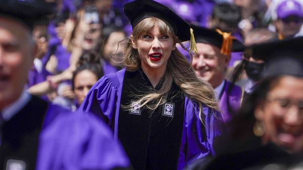 Photos: Taylor Swift delivers commencement address at NYU