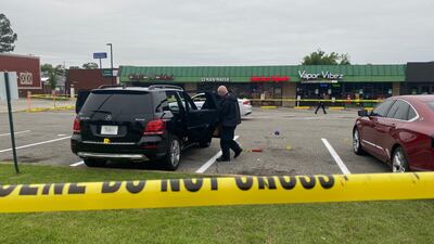 PHOTOS: Memphis Police rope off crime scene after shots fired near TJ Mulligan's