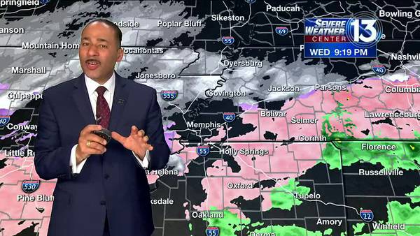 WATCH: Ice Storm Warning across the Mid-South extended until noon Thursday