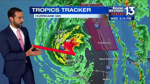 WATCH: Dangerously dry temperatures in the Mid-South as Hurricane Ian makes landfall in Florida