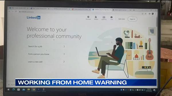 WATCH: Beware of scam job postings offering working from home opportunities