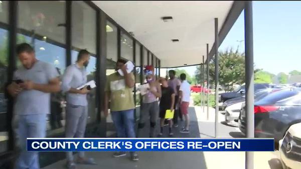 WATCH: Shelby County Clerk's Office reopens