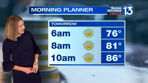 WATCH: FOX13's Friday morning weather forecast