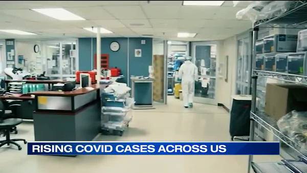 WATCH: COVID-19 cases rising across the U.S.