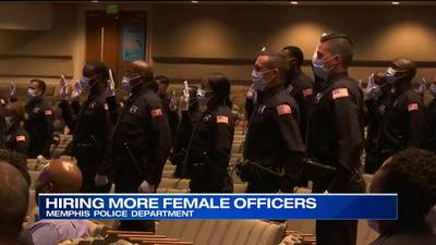 Memphis Police Department looks to grow number of women in uniform
