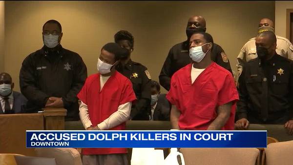 WATCH: Accused gunmen in Young Dolph killing head back to court