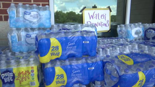 Oxford donates bottled water to Miss. capital city as water pressure is restored