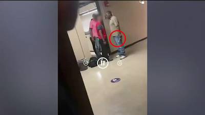 Disturbing video shows teacher charge at student, put teen in chokehold
