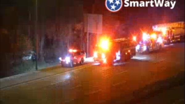 WATCH: Drivers being diverted off I-40 after crash