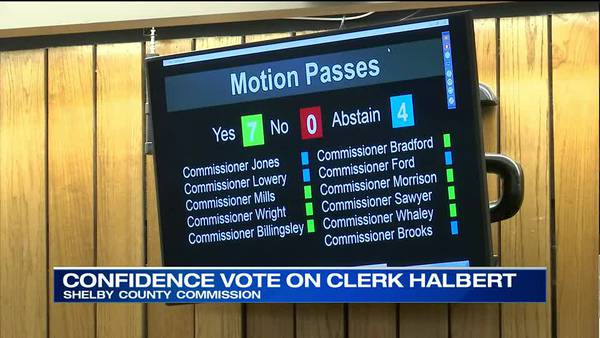 WATCH: How the vote played out to ask for state's assistance at the Shelby County Clerk's Office