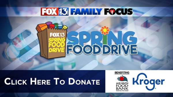How to donate to FOX13 and Kroger’s Spring Food Drive