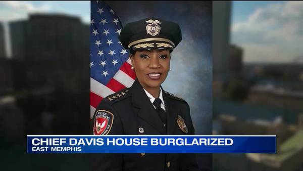 Thieves burglarize Memphis Police Chief CJ Davis’s new home, records show