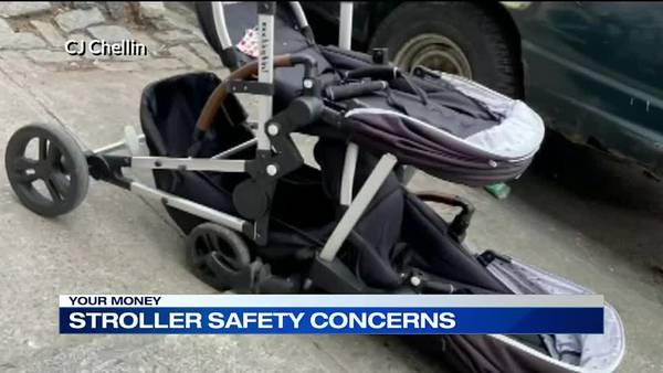 WATCH: Safety experts call for recall of popular stroller