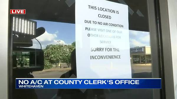 No A/C closes County Clerk’s office in Whitehaven