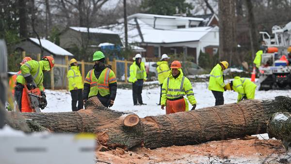 Photos: Winter storms wallop South, East Coast, leave thousands without power