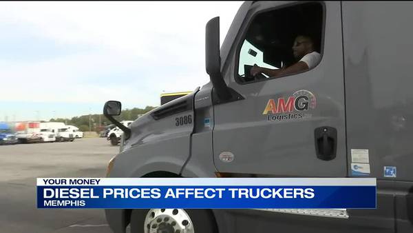WATCH: Diesel fuel prices drive up cost of goods in Memphis