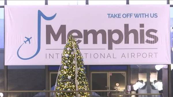 Memphis International Airport busy with holiday travelers