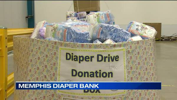 Diaper bank provides sanitary products for families in need in the Mid-South