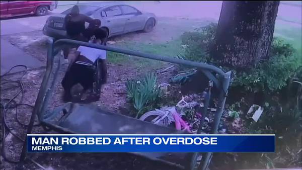 WATCH: Man robbed after overdose