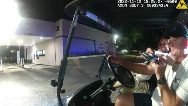 Police chief resigns after golf cart traffic stop