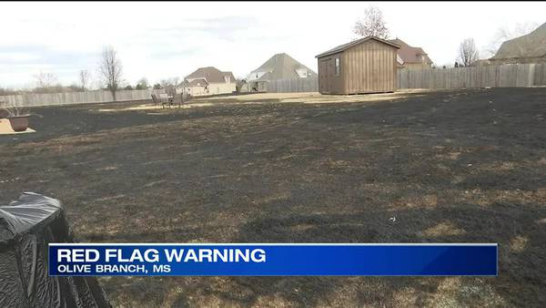 WATCH: Red Flag Warning brings increased fire risk to the Mid-South