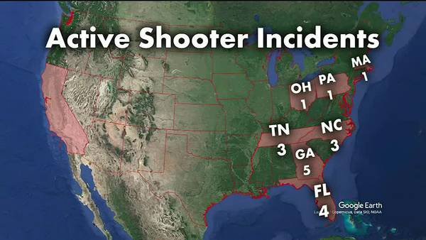 WATCH: FBI data shows active shooter situations on the rise